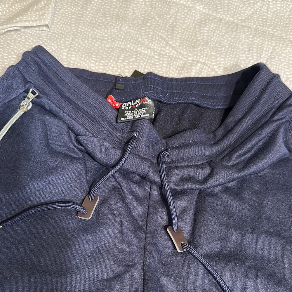 Galaxy by Harvic Navy Sweater Pants